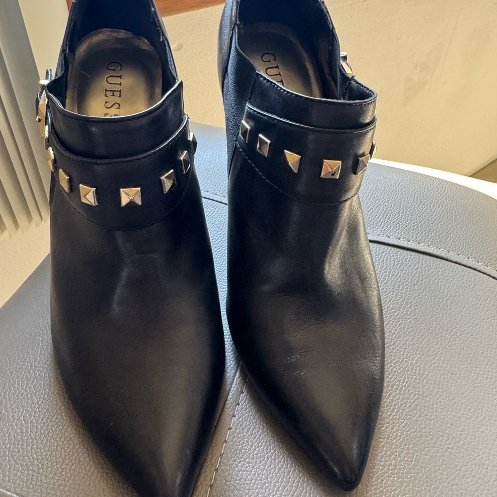 GUESS Black Studded Women's Shoes